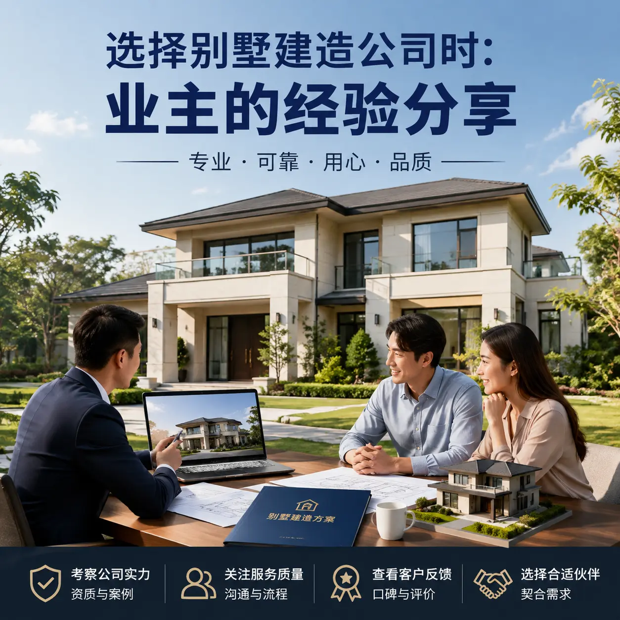 选择别墅建造公司时： 丹寨 业主的经验分享