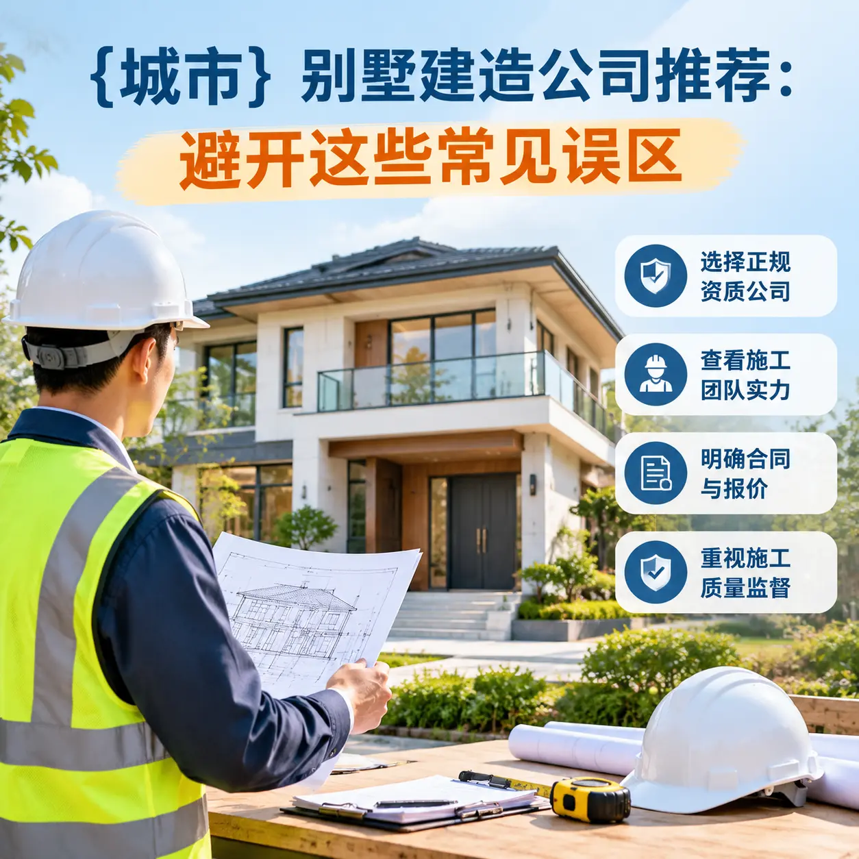 丹寨 别墅建造公司推荐:避开这些常见误区