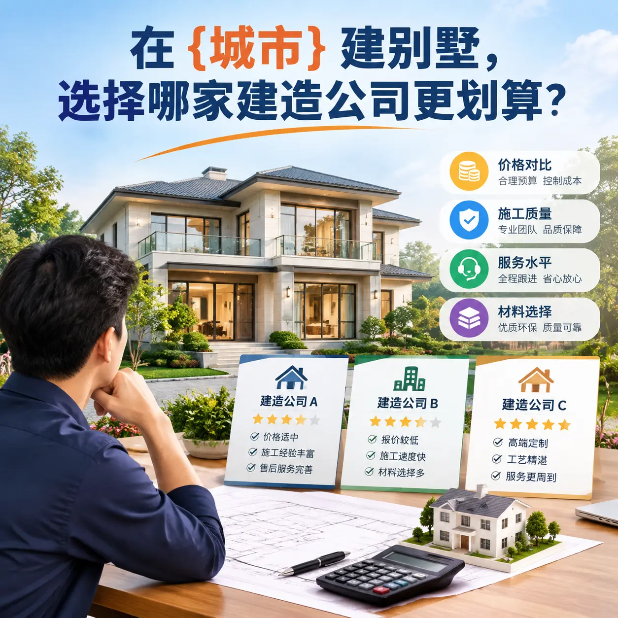 在 丹寨 建别墅，选择哪家建造公司更划算？