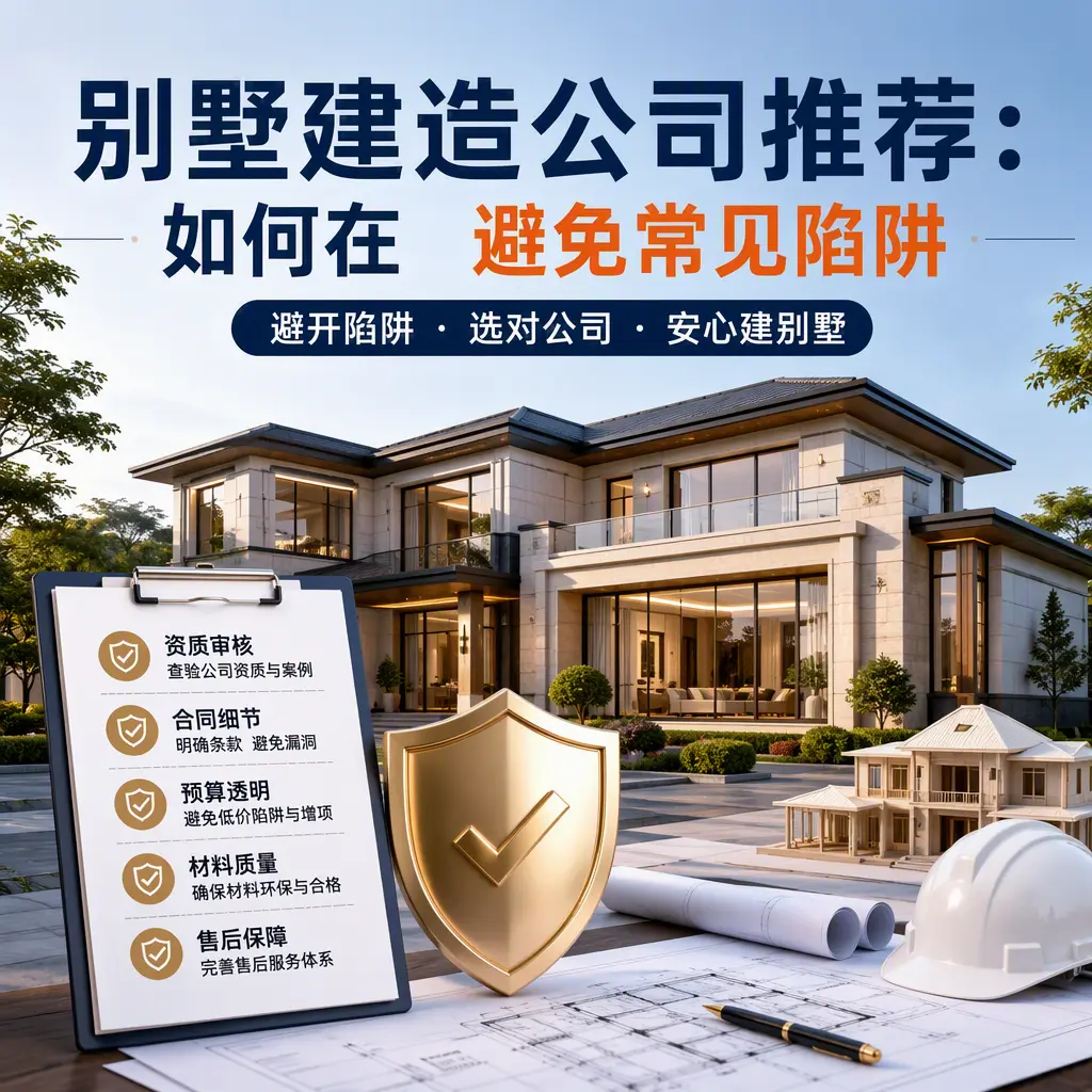 别墅建造公司推荐:如何在 丹寨 避免常见陷阱