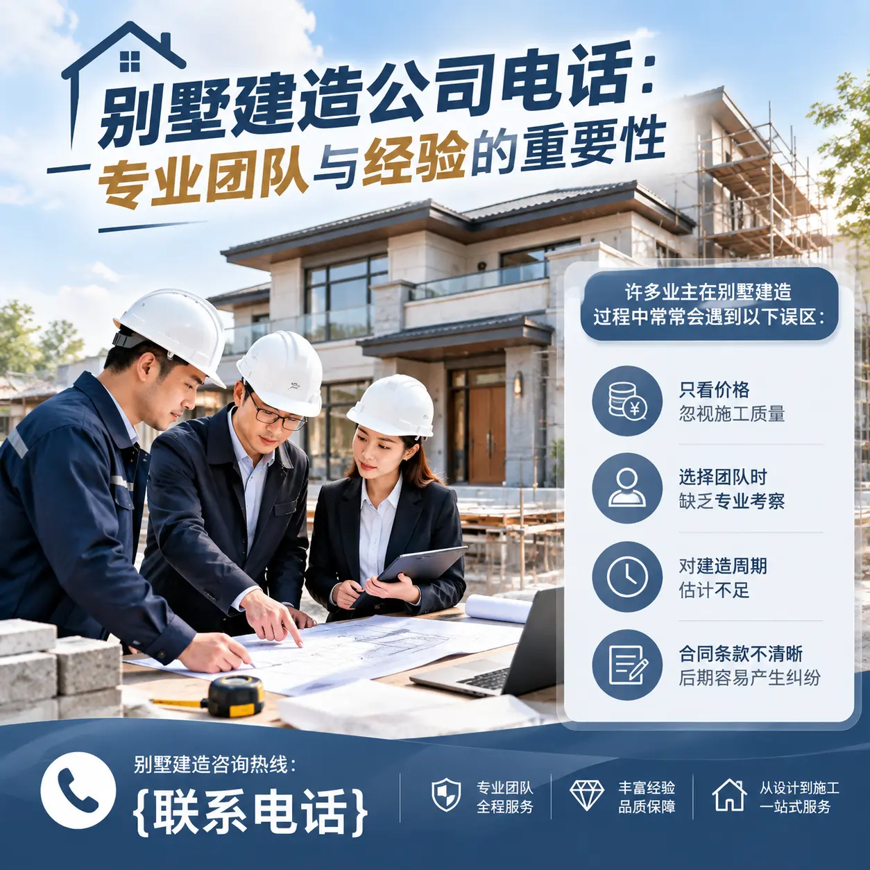 丹寨别墅建造公司电话：专业团队与经验的重要性