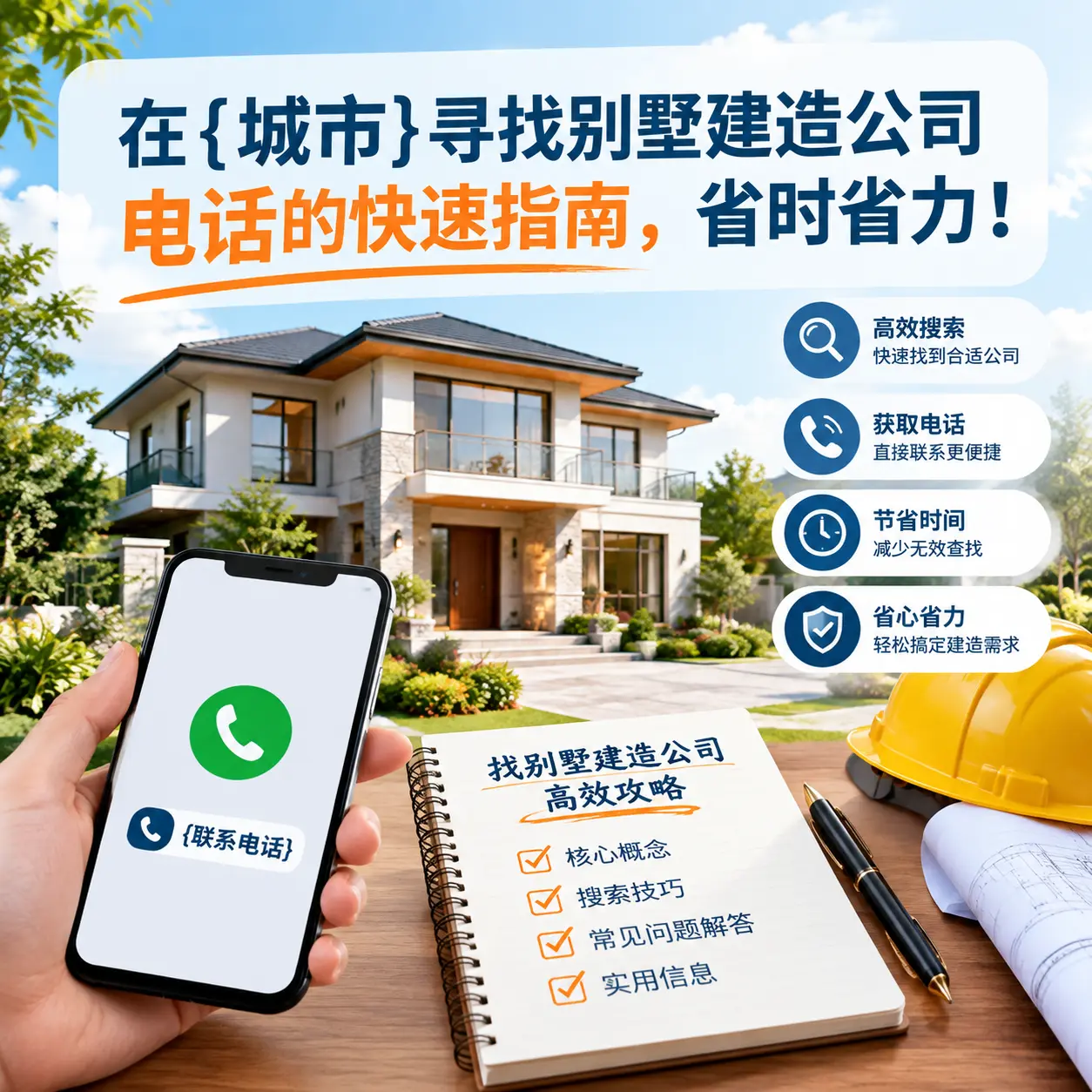 在丹寨寻找别墅建造公司电话的快速指南，省时省力！