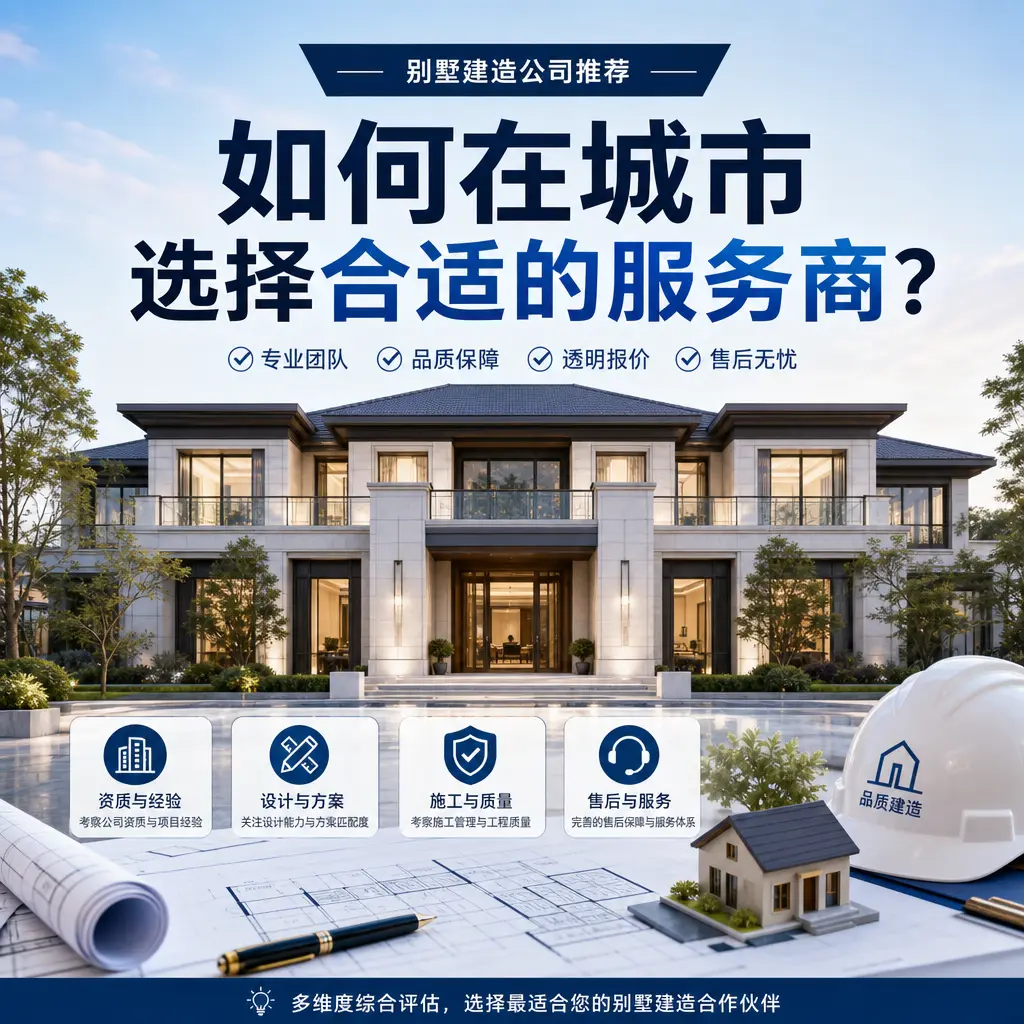 别墅建造公司推荐:如何在 丹寨 选择合适的服务商?