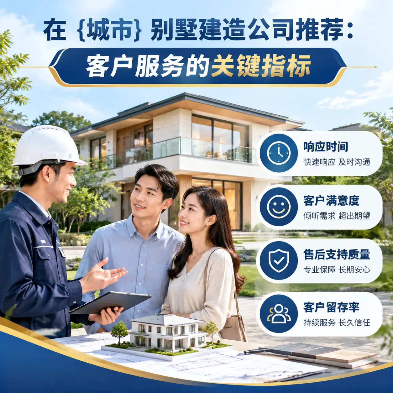 在 丹寨 别墅建造公司推荐：客户服务的关键指标