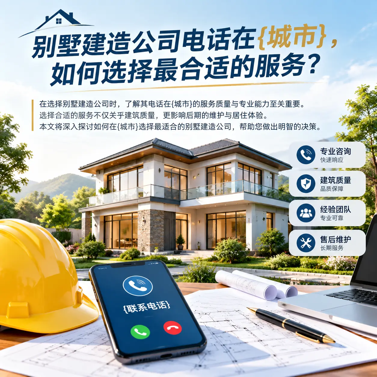 别墅建造公司电话在丹寨,如何选择最合适的服务?