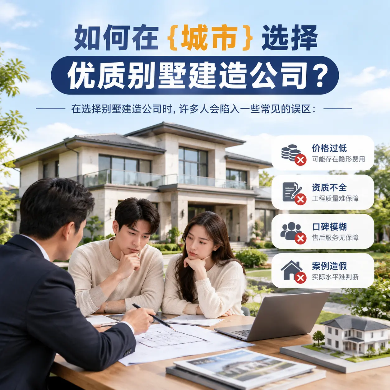 如何在 丹寨 选择优质别墅建造公司？