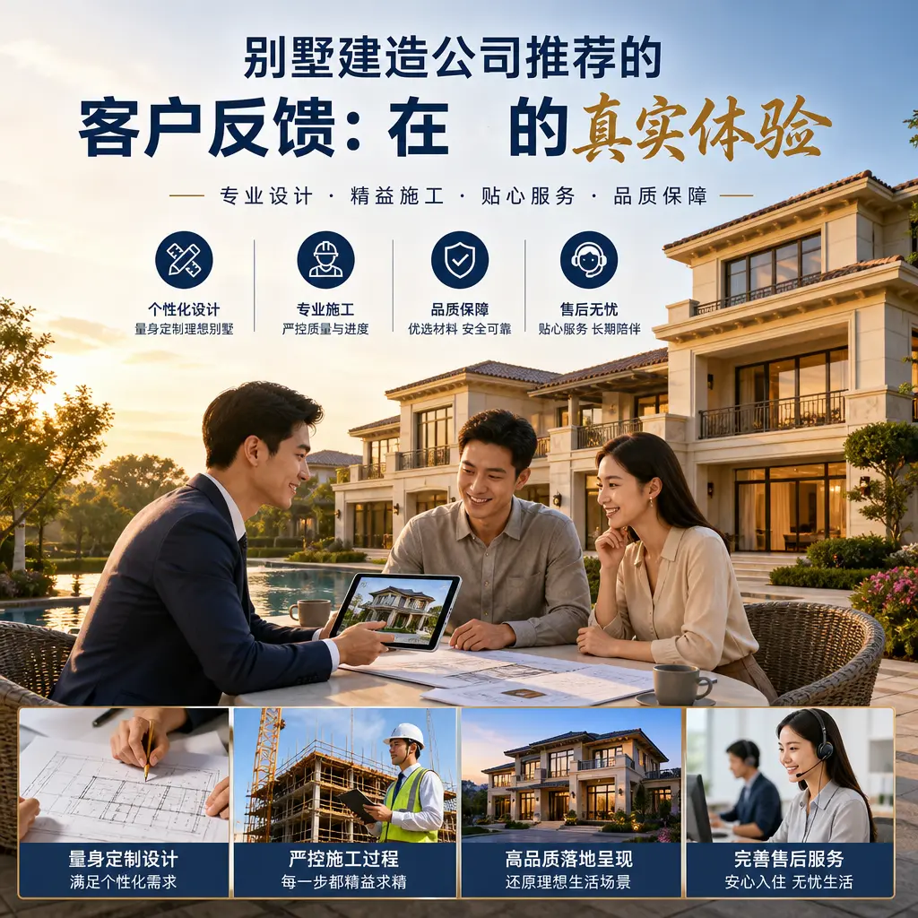 别墅建造公司推荐的客户反馈:在 丹寨 的真实体验