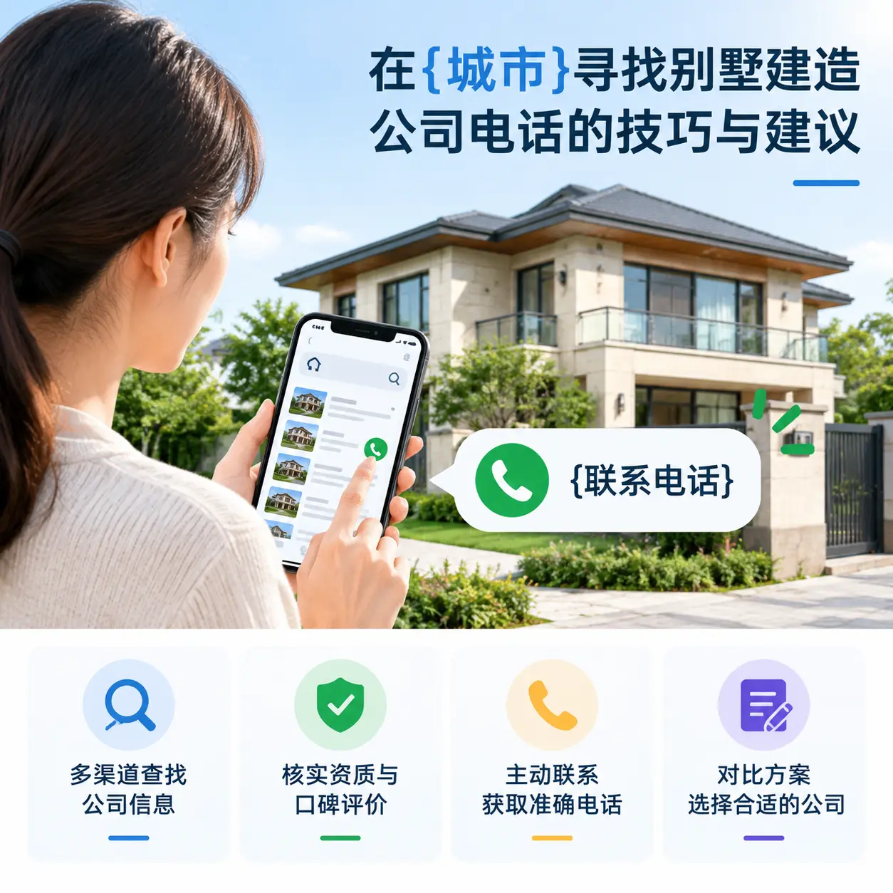 在丹寨寻找别墅建造公司电话的技巧与建议