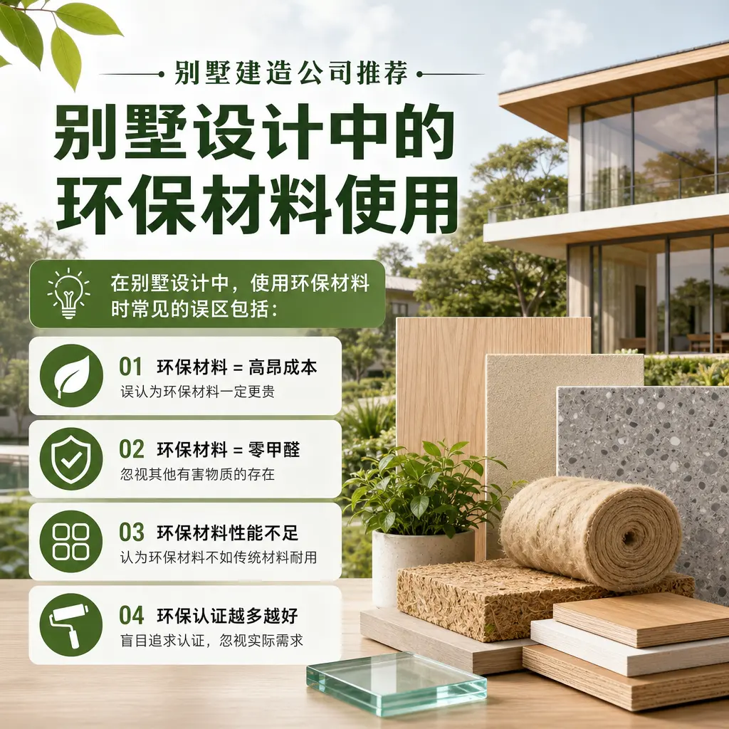 别墅建造公司推荐： 丹寨 别墅设计中的环保材料使用