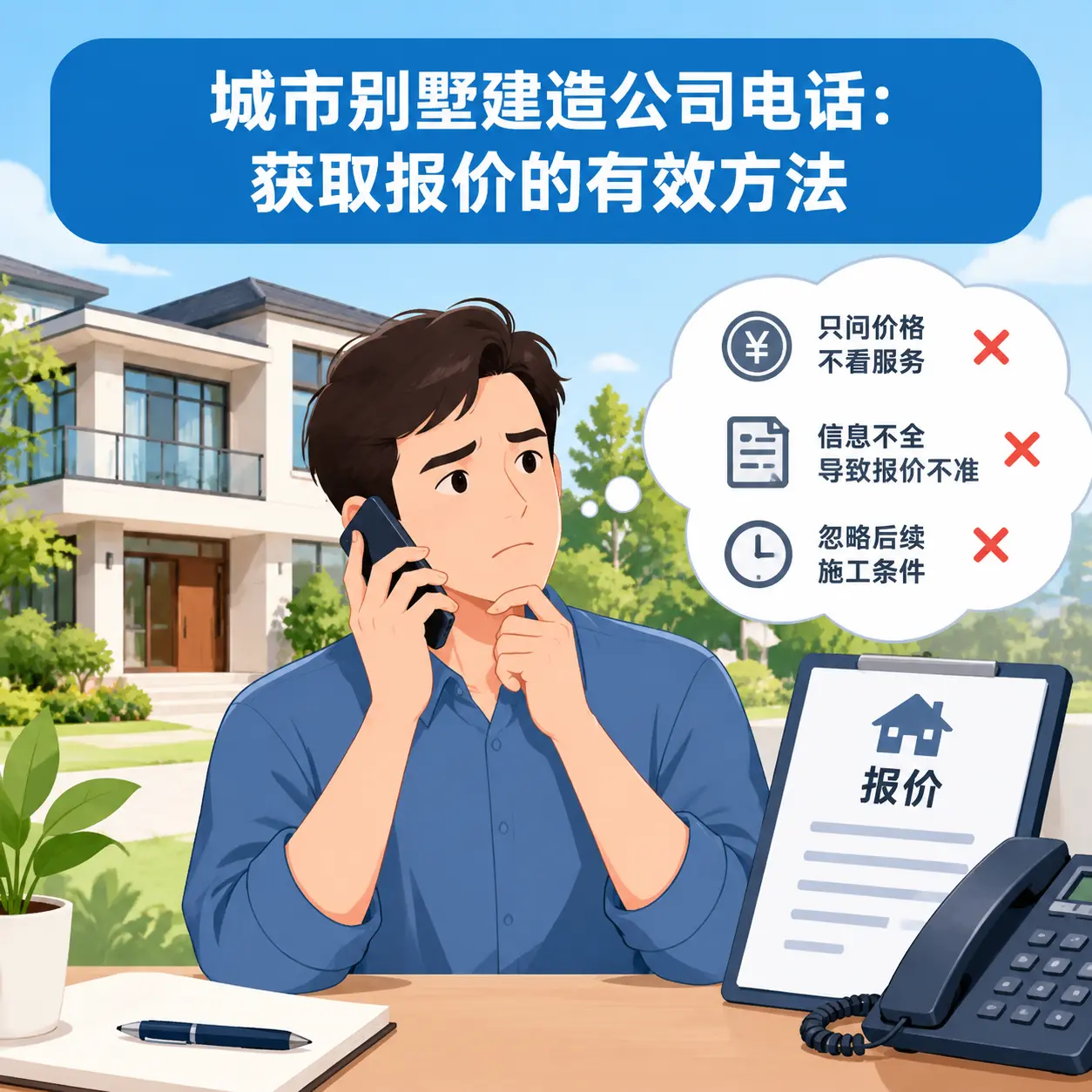 丹寨别墅建造公司电话:获取报价的有效方法